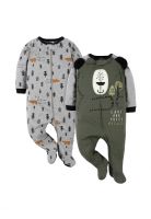 Gerber Childrenswear 2-pack Baby Boys Bear Sleep N Plays