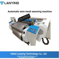 CNC metal wire mesh loom weaving machine