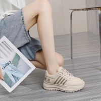 Women's Shoes Leather Soft Foam Sole Increase Bread Shoes for Women From China