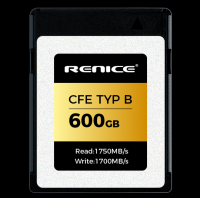 RENICE 600GB CFexpress Type B Card Read Speeds:1750MB/s Write Speeds:1700MB/s for EOSR3 R5 R5C C300 1DX C500 Z9 Z7II Z6II Z7 Z6 D6 D5 D850 D500 X-H2S X-H2 GH6 S1 S1R