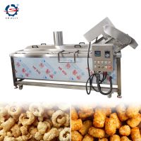 Hot selling continuous automatic potato chips fryer peanut frying machine