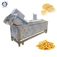 low price gas heating and electric heating continuous automatic oil fryer machine