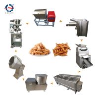 Automatic Chin Chin Production Line Chin Chin Cutting Frying machine for Hot Sale From China
