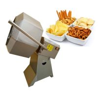 Best price fried peanut seasoning machine crisp chips seasoning machine snack food seasoning machine From China