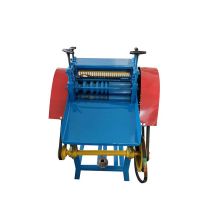 Large extrusion Cable Stripper Roller Single Copper peel optical fiber stripper machine From China