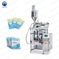 peanuts almond walnuts paste tomato wasabi paste Liquid Filling back 3/4 sides peeling Packing Machine cocoa Paste yogurt bag Sachet Packing Machine From China