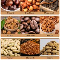 Automatic Peanut Soybean Roaster Pistachio Sesame Cashew Nut Roasting Machine From China