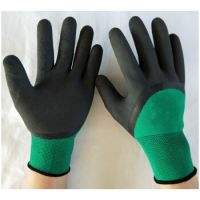 Coated Latex Gloves Anti-Slip Work