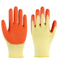 Safety Protective Gloves Orange And Yellow