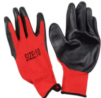 Custom Logo 13G Red Nylon Black