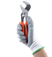 China Factory Grey  Nitrile Gardening Gloves