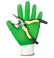 Safety Latex Coated Gloves For Construction