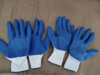 Wear-Resistant Rubber Work Gloves With