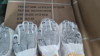 Wholesale Cotton Knitted Gloves PVC Dots