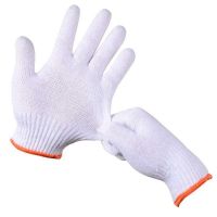 Industrial White Knitted Hand Cotton Gloves