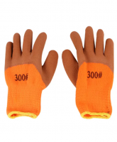 Orange Terry Liner Latex Foam Half