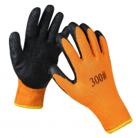 Knitted Handa 13G Orange Polyester 100