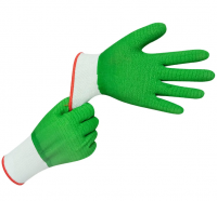 Safety Latex Coated Gloves For Construction