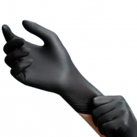 Black Nitrile Gloves Wholesale Powder Free