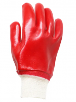XL Size Red PVC Work Gloves