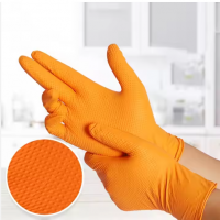 Non-slip Nitrile Hand Gloves Textured