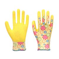 PU Coated Palm Work Nylon Gloves