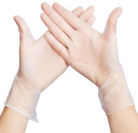 Disposable Pvc Dotted Kitchen Dishwashing Gloves
