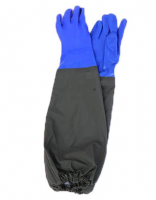 PVC Waterproof Outdoor Gardening Building Fishing Safety Long Sleeve Gloves for Aquaculture Fishing From China