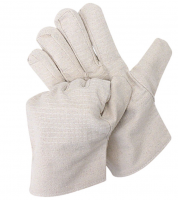 Factory Oem logo Custom Canvas Cotton Professional Industrial Agricultural Work Safety protection Gloves Glove