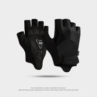 New Summer Sports Half-finger Fitness Gloves for Outdoor Cycling Breathable Durable Shock-absorbing and Anti-slip Cross-border