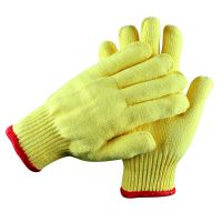 Cut-resistant safety gloves Aramid flame-retardant high-temperature resistant gloves General industrial protection