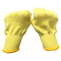 Seven-needle aramid heat-resistant cut-resistant gloves are highly durable, anti-slip and provide enhanced protection