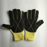Anti-cut, Anti-stab, Heat-resistant Safety Aramid Wristbands Kevlar Laminated Leather Gloves Cut Resistance and Wear Resistance