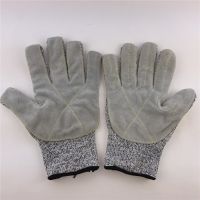 New Product - Leather-covered Anti-cut Anti-puncture Industrial and Protective Gloves of Level 5 Durability and Fire Resistance