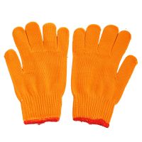 Wholesale Black Wear-resistant Nylon Safety Gloves Made of Polyester Durable Suitable for Construction Site Work Vehicle Repair