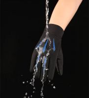 Full-finger fleece gloves touchscreen cycling warm gloves outdoor hiking anti-slip windproof waterproof gloves