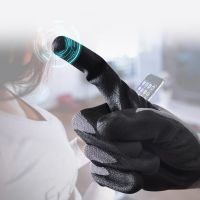 Latex foam safety gloves - oil-resistant, anti-slip, breathable and comfortable - suitable for mechanical maintenance work