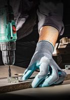 Lightweight And Flexible Rubberized Safety Gloves