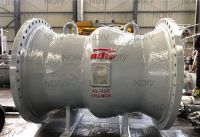 Axial Flow Check Valve for Gas Petroleum Water Pipeline 