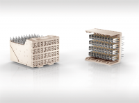 ERNI/TE|ERmet ZD Series|High-Transmission Backplane Genuine Connectors