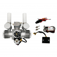 DLE130M 130cc Electric Start Gasoline UAV Engine With Built-in Alternator