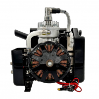 DLE35HD Water-Cooled 35cc Gasoline UAV Engine with Generator for Hybrid-Electric Power Systems From China