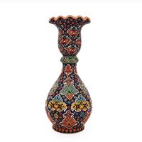 Hand-Painted Modern Minakari Vase HC-884