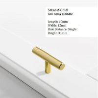 T Bar Aluminum Alloy Cabinet Handle