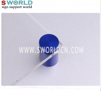 Colorfun Series Aluminum Anodized Blue Sign