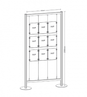 Cable Kit Aluminum Free Stand For