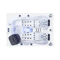 Luxury 3-person hot tub 68pcs massage jets outdoor hot tub spa