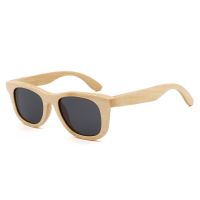 Eyewear OEM Bamboo Frame Custom Polarized Kids Bamboo Wood Sunglasses