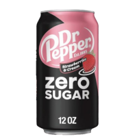 DR PEPPER ZERO SUGAR STRAWBERRIES & CREAM CN,12OZ/12PKX2