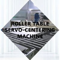 Customizable roll table centering machine